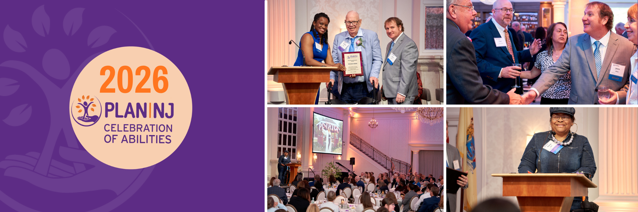 Woman and family receives award